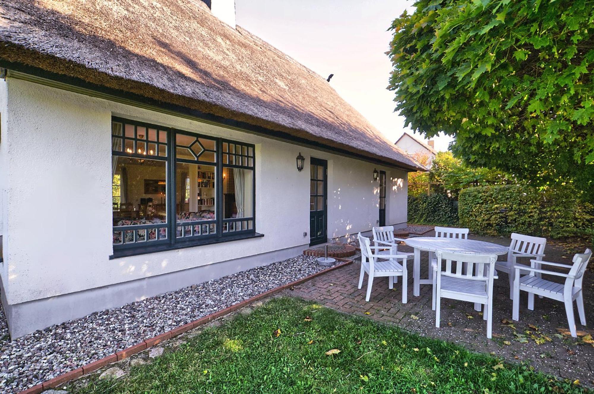 Reetdachhaus Mit Grossem Garten Und Kamin Marlow Eksteriør bilde